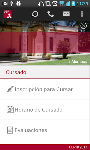 MiUBP Móvil Alumnos Screenshot 0