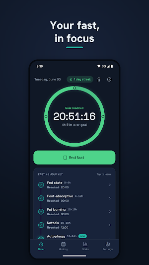 Lumo: Fasting Tracker Screenshot 0