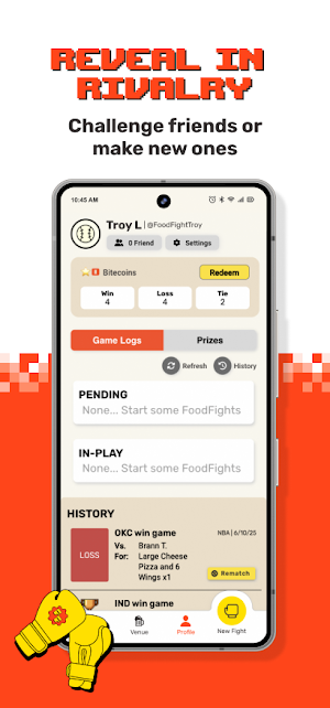 FoodFight Sports Screenshot 3