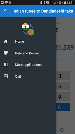 Indian rupee Bangladeshi Taka Screenshot 1