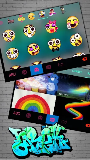 Wall Graffiti Theme Screenshot 3