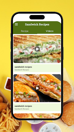 Sandwich Recipes -Hindi Recipe Screenshot 1