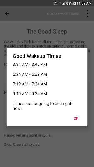 Good Sleep Screenshot 2