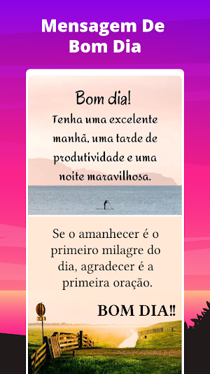 Bom Dia Boa Tarde Boa Noite Screenshot 0