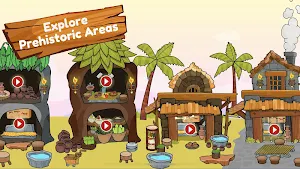 My Dinosaur Town - Jurassic Caveman Games for Kids Screenshot 3