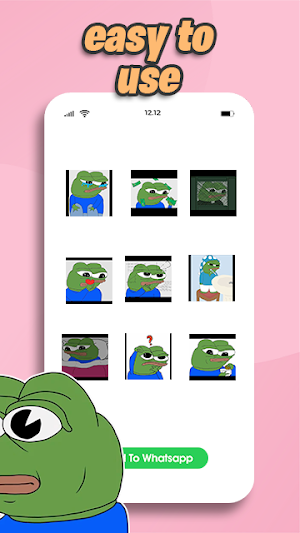 Pepe Stickers - WASticker Screenshot 2