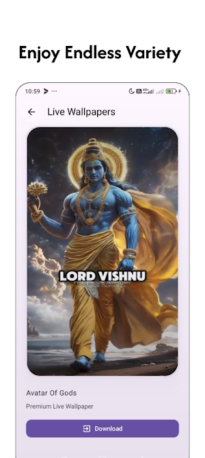 Hindu God Myth Live Wallpapers Screenshot 3