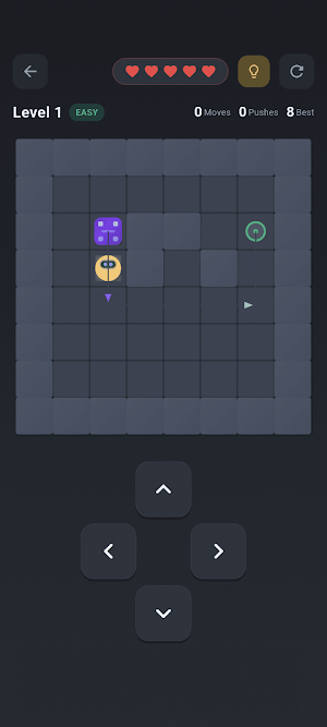 Sokoban Brain Games Screenshot 1
