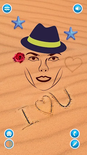 Sand Art Drawing : Beach Sketch Paint Screenshot 0