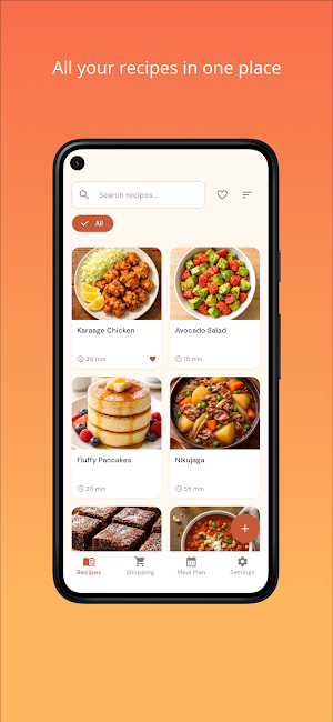 Recipe & Meal Plan - Cookin... Screenshot 0