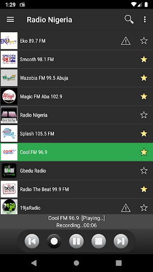RADIO NIGERIA : Online Nigerian radios Screenshot 3