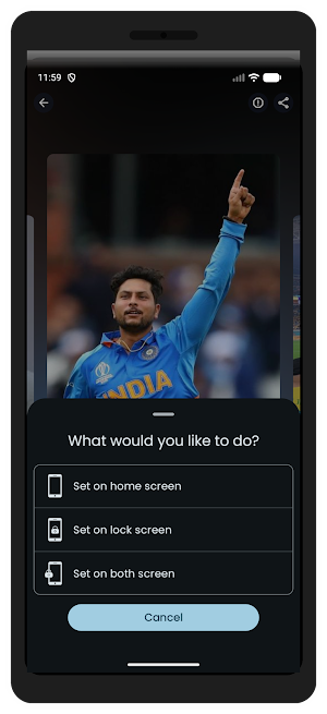 Kuldeep Yadav Wallpaper HD Screenshot 3