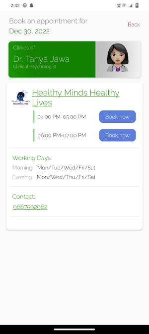 Healthy Minds Healthy Lives Screenshot 3