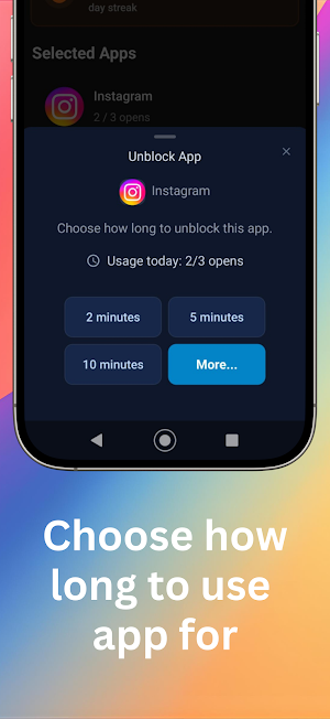 Present: Screen Time Manager Screenshot 2