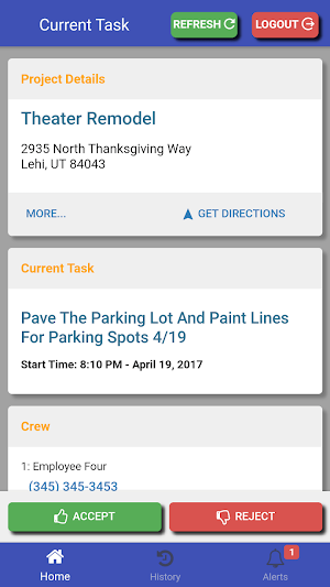 CTS Field User Screenshot 0