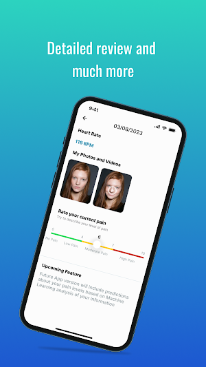 Hero Pain Tracking App Screenshot 2