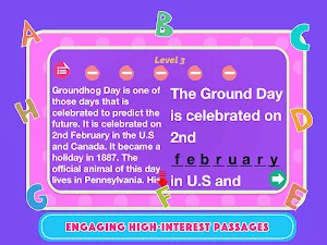 English Comprehension Reading Screenshot 2