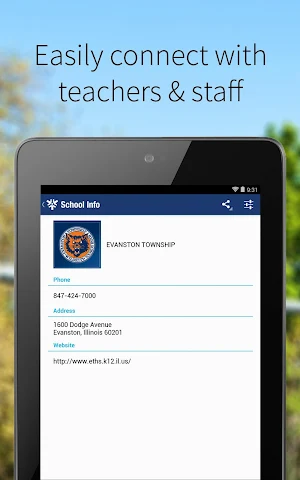 Evanston Township HSD 202 Screenshot 1