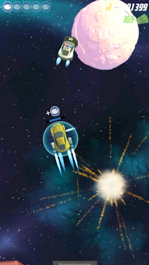 Space Taxi Driver - cosmic end Screenshot 1