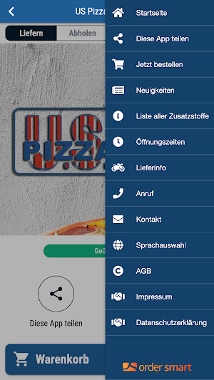 U.S. Pizza Express Screenshot 2