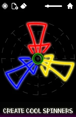 Fidget Spinner : Draw , Spin & Coloring Game Screenshot 1