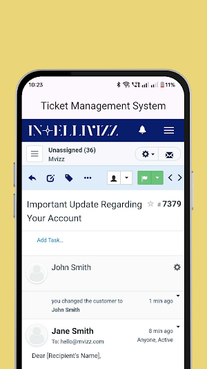 Intellivizz TMS App Screenshot 3