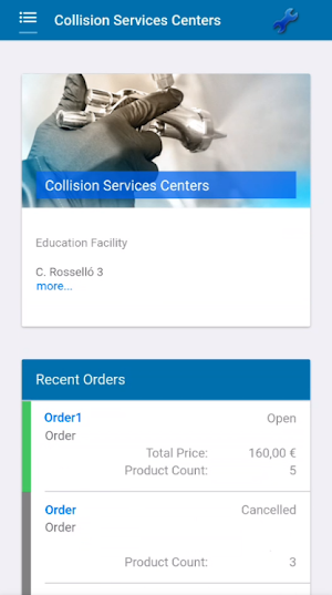 Collision Services Inventory EMEA Screenshot 0