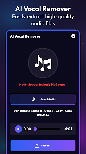 AI Vocal Remover & Music Screenshot 2