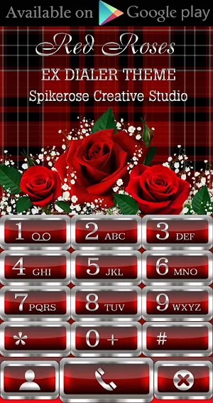 Red Roses theme Screenshot 2