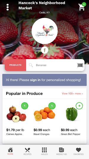 Hancock's Market Screenshot 0
