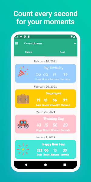 Event Countdowns - Count the t Screenshot 0