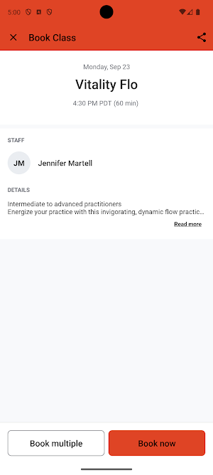 Redflo Yoga Screenshot 2