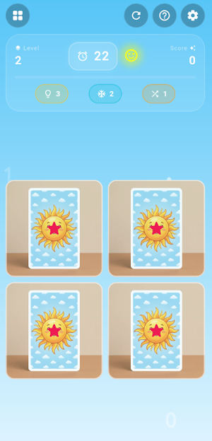 Visual Memory: Match Cards Screenshot 2