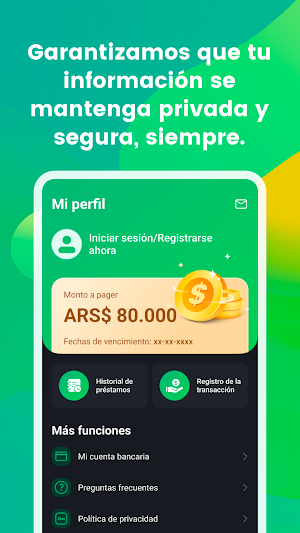 Micro Dinero: AR Préstamos YA Screenshot 3