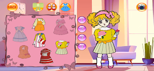 Lady Lady Dress up Screenshot 3