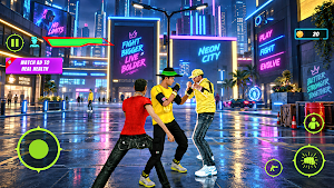 Retro Rumble: Neon Fighters Screenshot 2