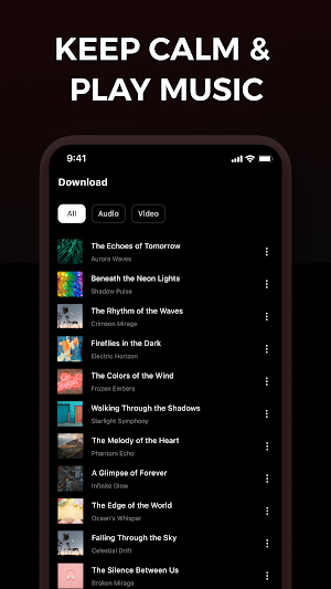 Offline Music Player - MeloMix Screenshot 1