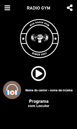 RADIO GYM Screenshot 1