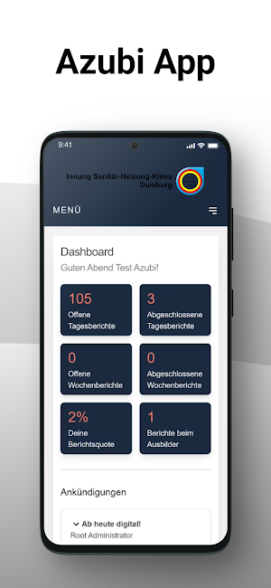 SHK Azubi Duisburg Screenshot 0