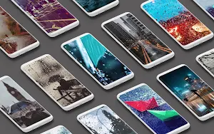 Rain Wallpaper ☔ Screenshot 0