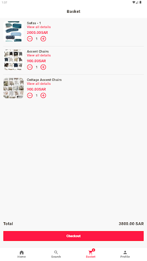 Arif Furniture Screenshot 2