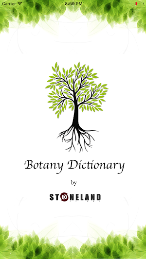 Botany Dictionary Screenshot 0
