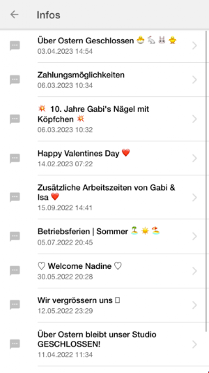 Gabi's Nägel mit Köpfchen Screenshot 1