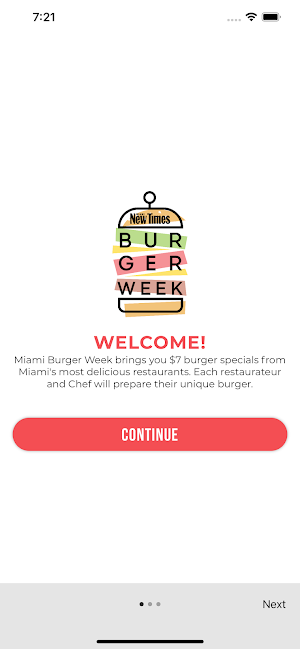 Miami New Times Burger Week Screenshot 0