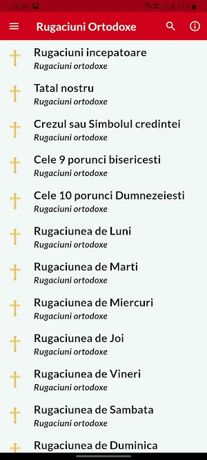 Carte De Rugaciuni Ortodoxe Screenshot 1