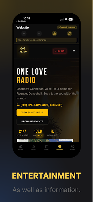 One Love Radio Live Screenshot 3