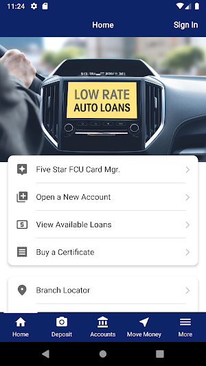 Five Star FCU Screenshot 0