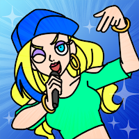 Draw Happy Hip Hop : Fun Game