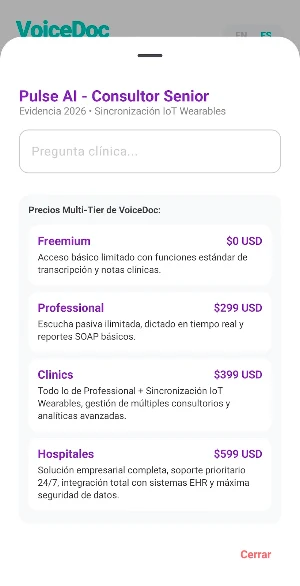 VoiceDoc Screenshot 0