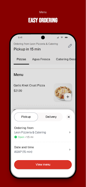 Leon Pizzeria To Go Screenshot 2